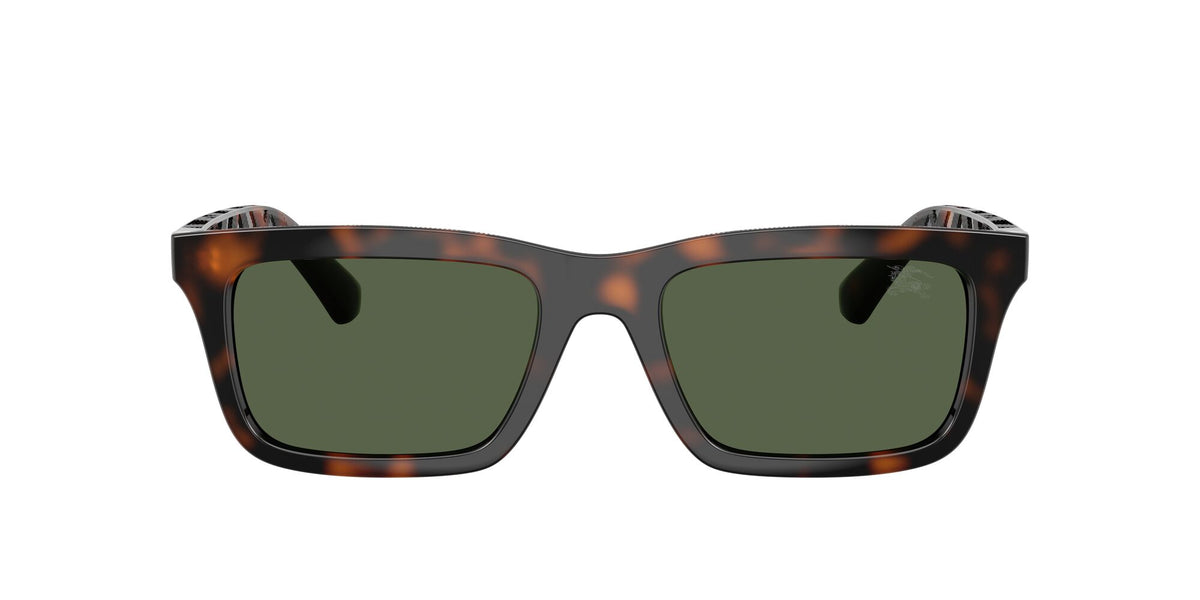 Burberry 0BE4475U 30029A 53 Dark Havana/ Dark Green Polar
