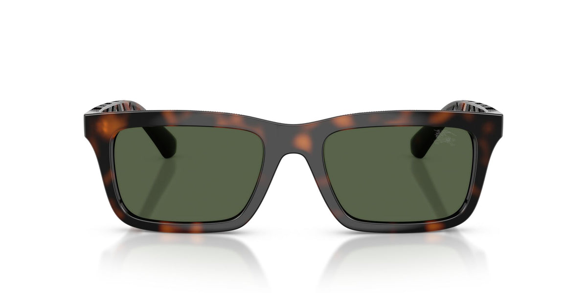 Burberry 0BE4475U 30029A 53 Dark Havana/ Dark Green Polar