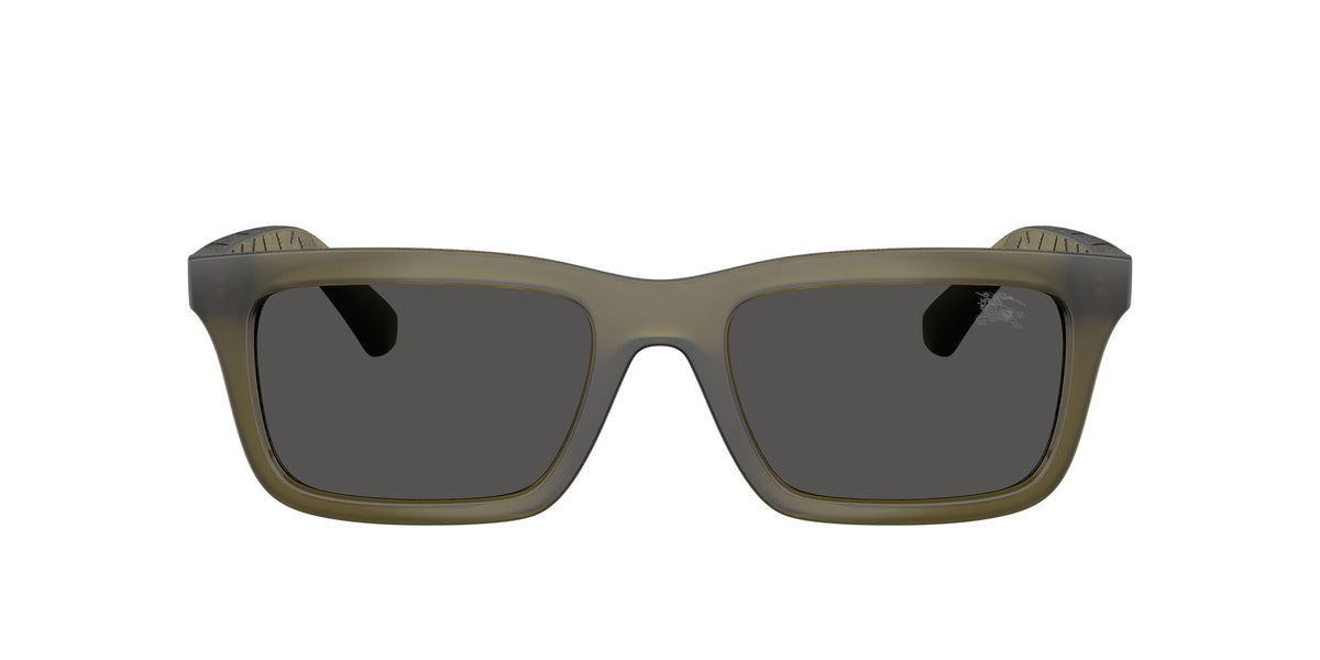 Burberry 0BE4475U 421287 53 Matte Green/ Dark Grey