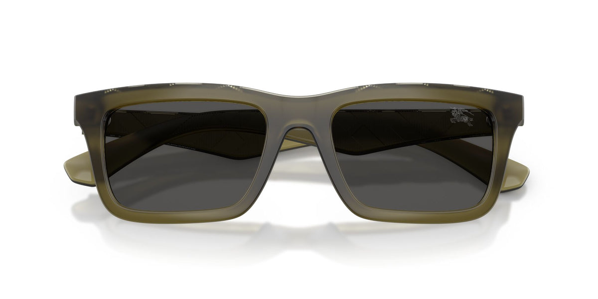Burberry 0BE4475U 421287 53 Matte Green/ Dark Grey