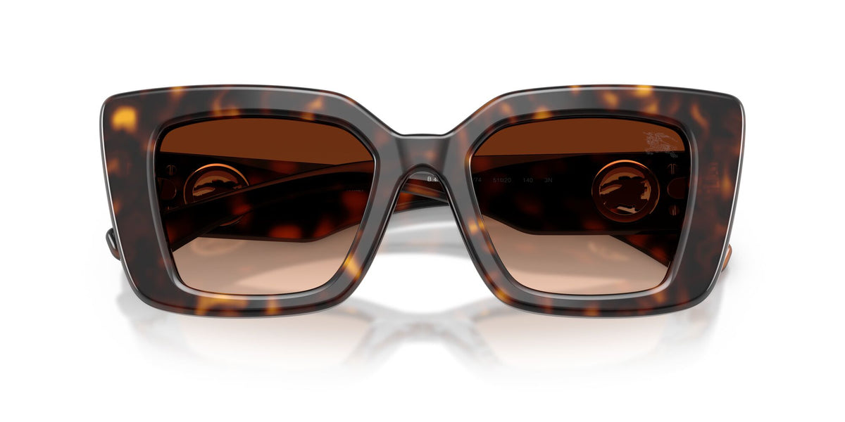 Burberry 0BE4476 300274 51 Dark Havana/ Brown Gradient