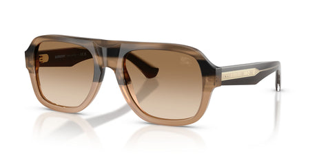 Burberry 0BE4478F 420789 55 Striped Beige/ Brown Gradient