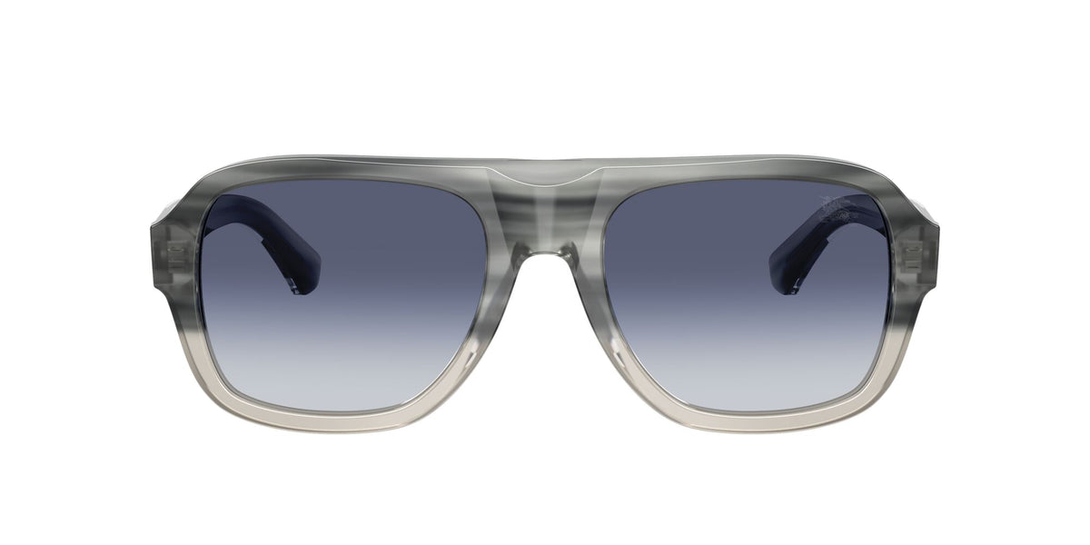 Burberry 0BE4478F 420814 55 Striato Grey Gradient/ Grigio Sfumato Blu