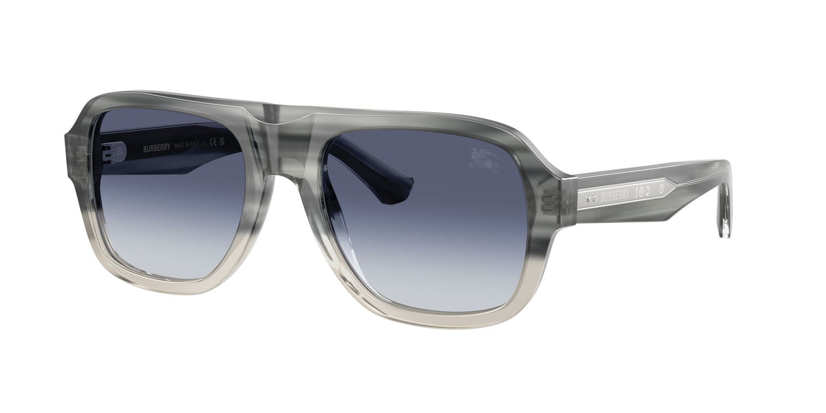 Burberry 0BE4478F 420814 55 Striato Grey Gradient/ Grigio Sfumato Blu