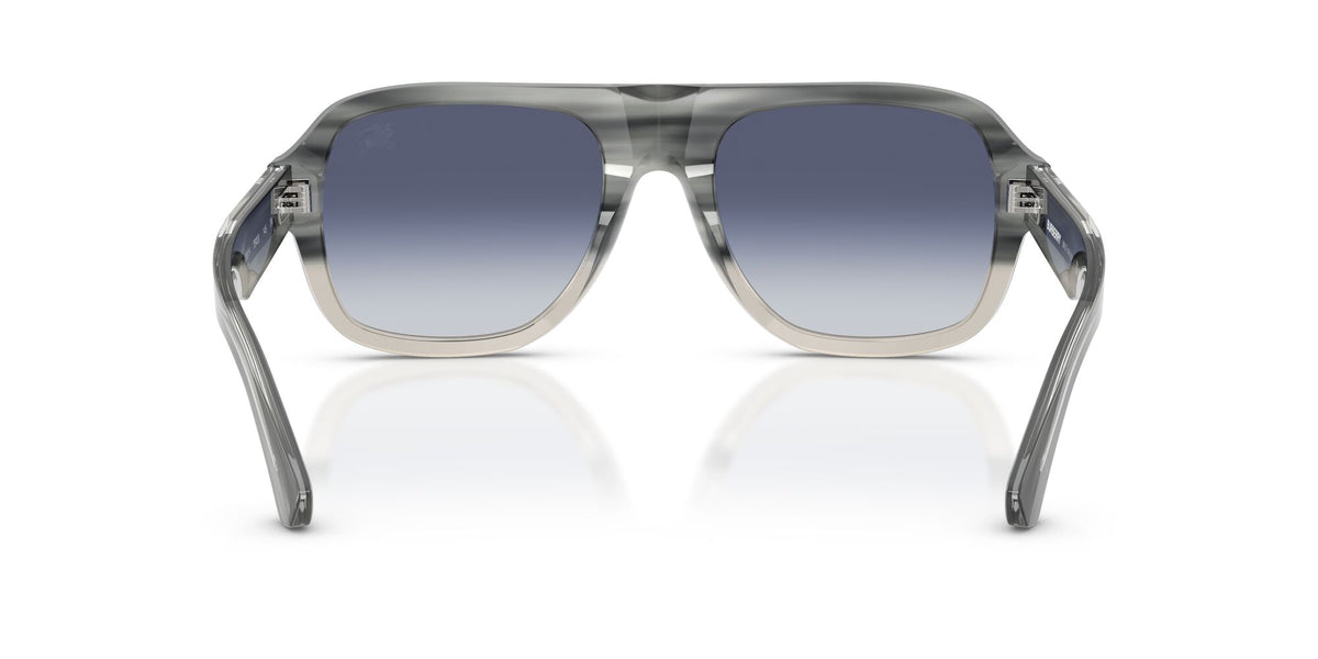 Burberry 0BE4478F 420814 55 Striato Grey Gradient/ Grigio Sfumato Blu