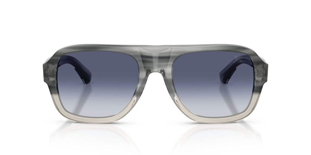 Burberry 0BE4478F 420814 55 Striato Grey Gradient/ Grigio Sfumato Blu