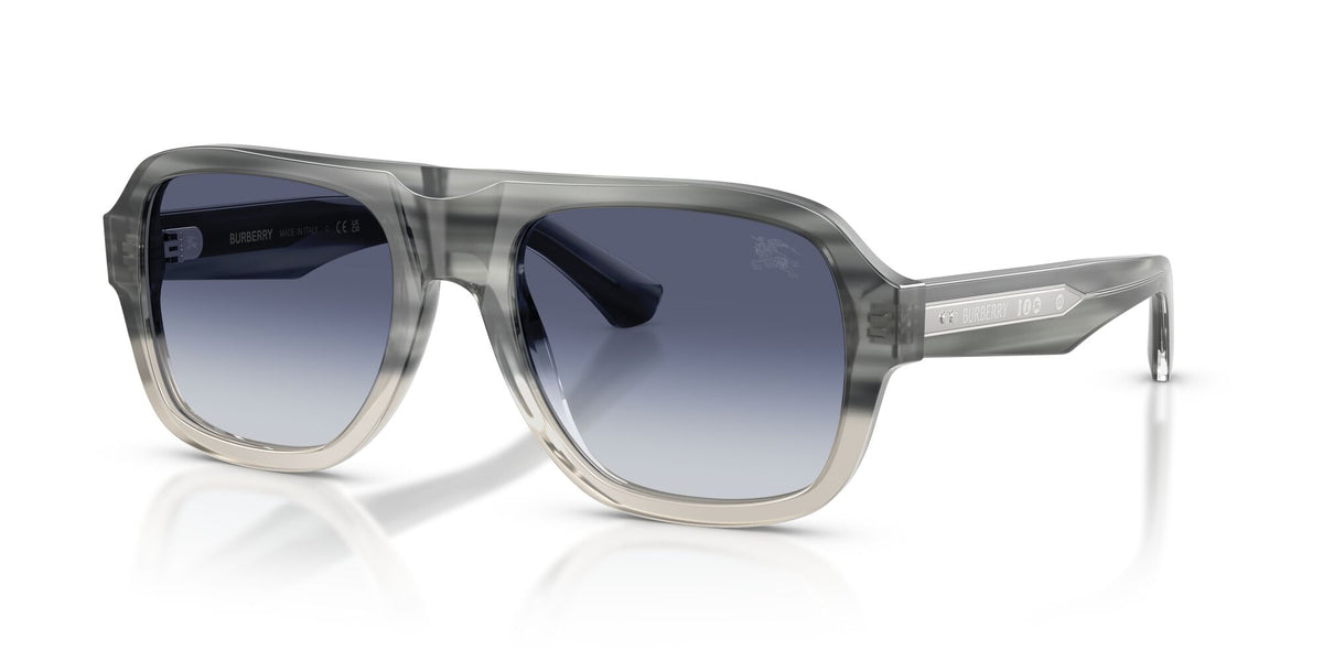 Burberry 0BE4478F 420814 55 Striato Grey Gradient/ Grigio Sfumato Blu