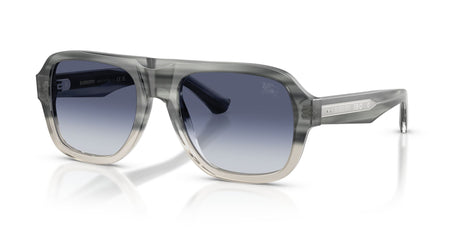 Burberry 0BE4478F 420814 55 Striato Grey Gradient/ Grigio Sfumato Blu
