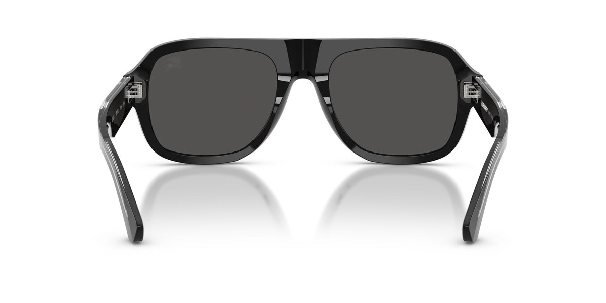 Burberry 0BE4478 420687 55 Black/ Dark Grey