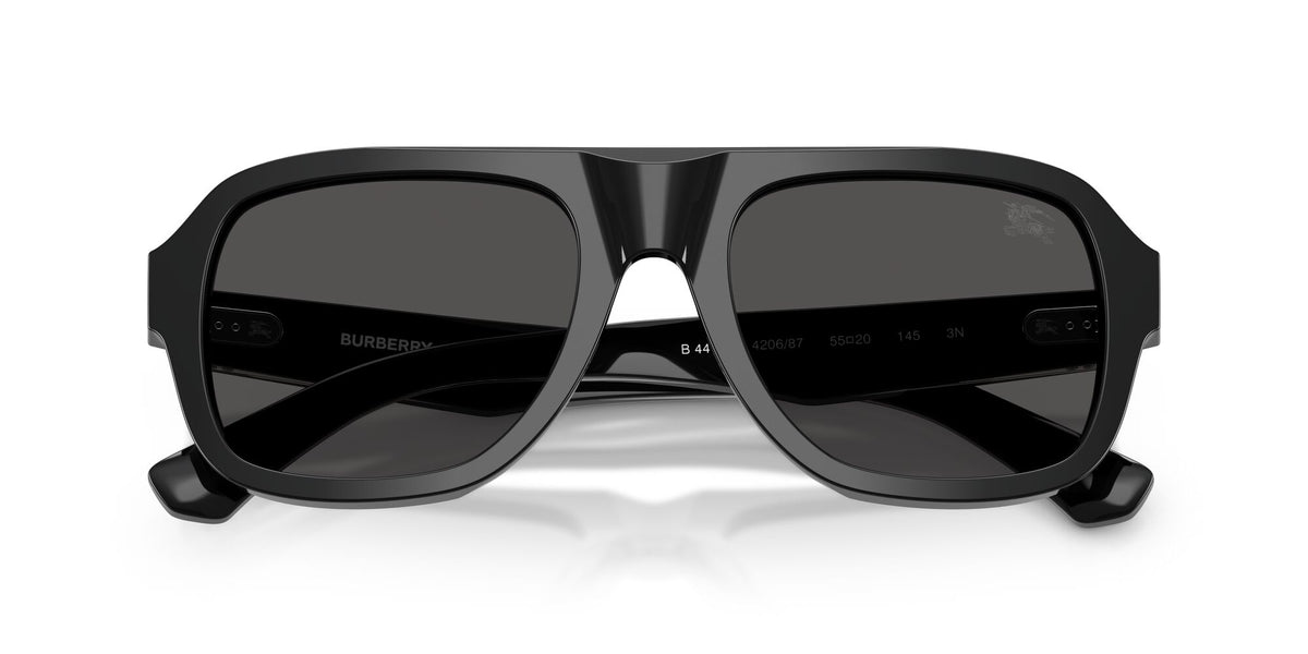 Burberry 0BE4478 420687 55 Black/ Dark Grey