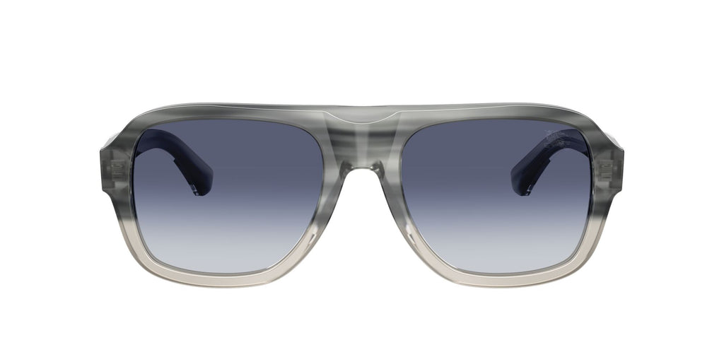 Burberry 0BE4478 420814 55 Striato Grey Gradient/ Grigio Sfumato Blu