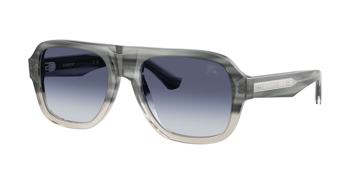 Burberry 0BE4478 420814 55 Striato Grey Gradient/ Grigio Sfumato Blu