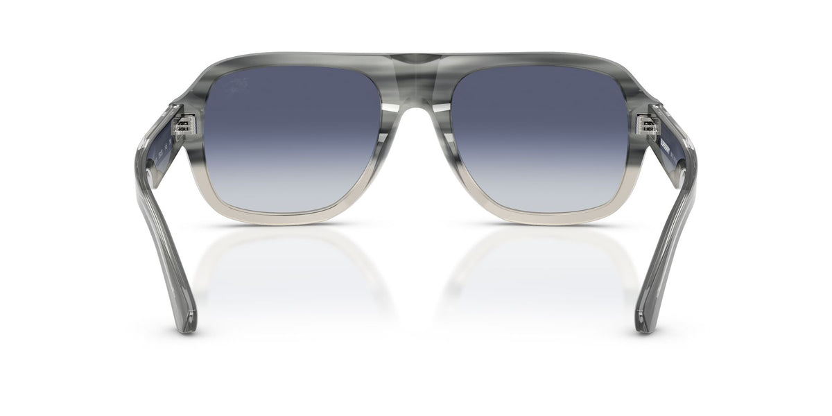 Burberry 0BE4478 420814 55 Striato Grey Gradient/ Grigio Sfumato Blu