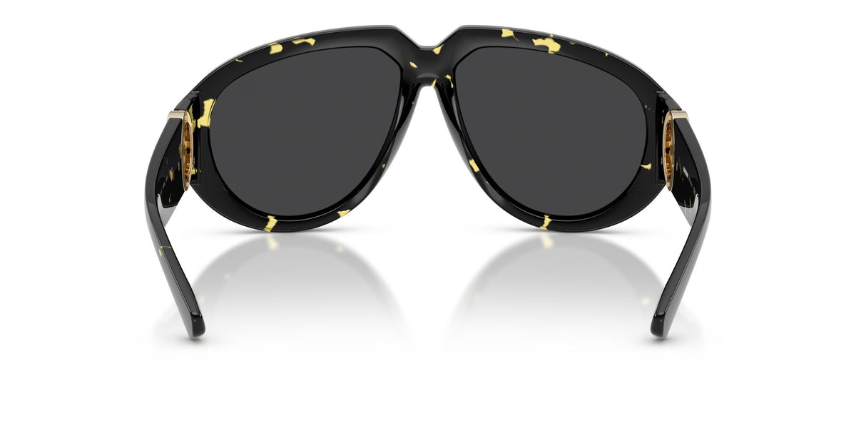 Burberry 0BE4479U 41066G 58 Yellow Havana/ Grey Mirror Silver