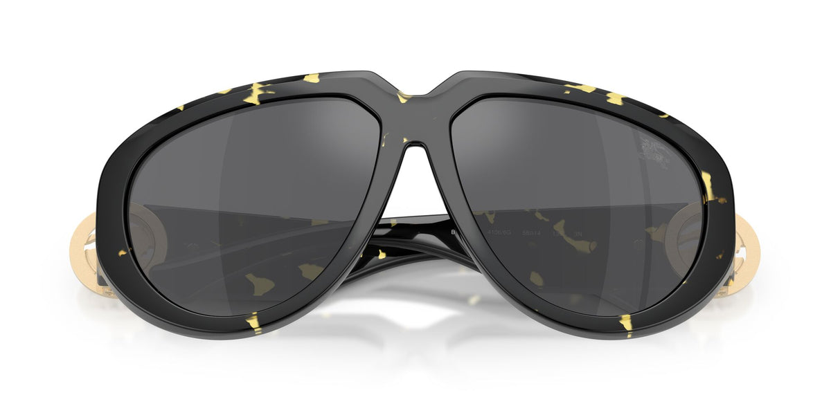 Burberry 0BE4479U 41066G 58 Yellow Havana/ Grey Mirror Silver