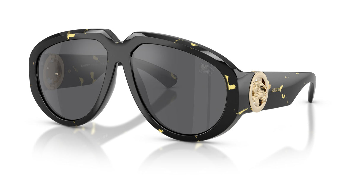 Burberry 0BE4479U 41066G 58 Yellow Havana/ Grey Mirror Silver