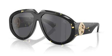 Burberry 0BE4479U 41066G 58 Yellow Havana/ Grey Mirror Silver
