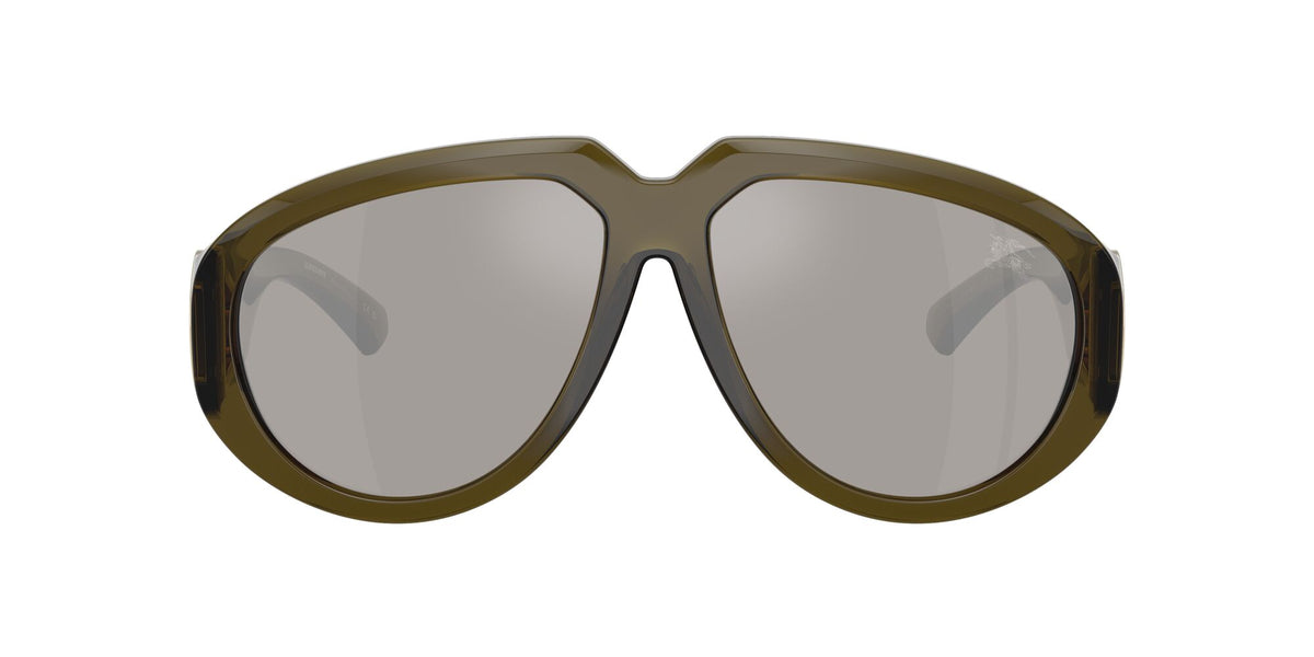 Burberry 0BE4479U 41946G 58 Green/ Light Grey Mirror Silver