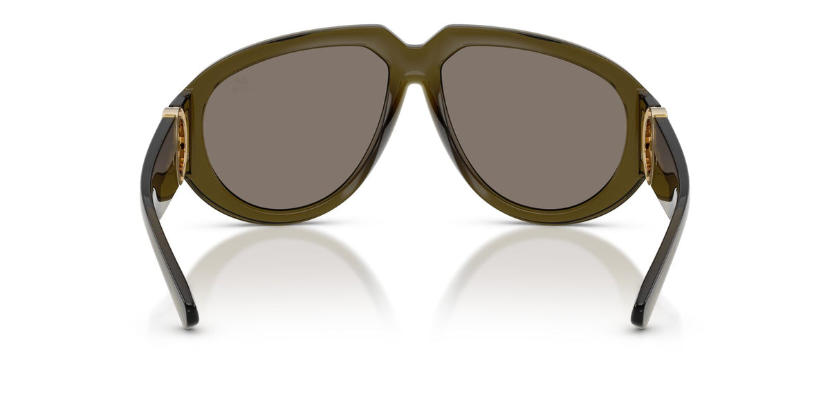 Burberry 0BE4479U 41946G 58 Green/ Light Grey Mirror Silver