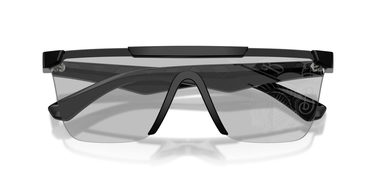 Burberry 0BE4480D 300169 41 Black/ Light Grey Tampo Silver