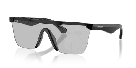 Burberry 0BE4480D 300169 41 Black/ Light Grey Tampo Silver