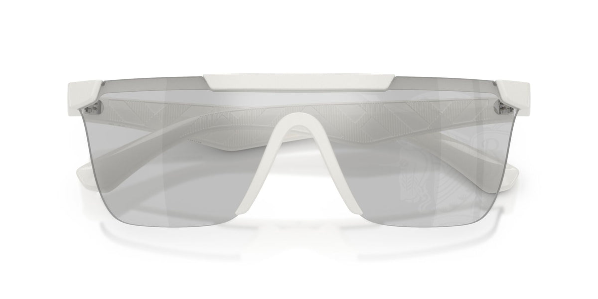 Burberry 0BE4480D 417269 41 White/ Light Grey Tampo Silver