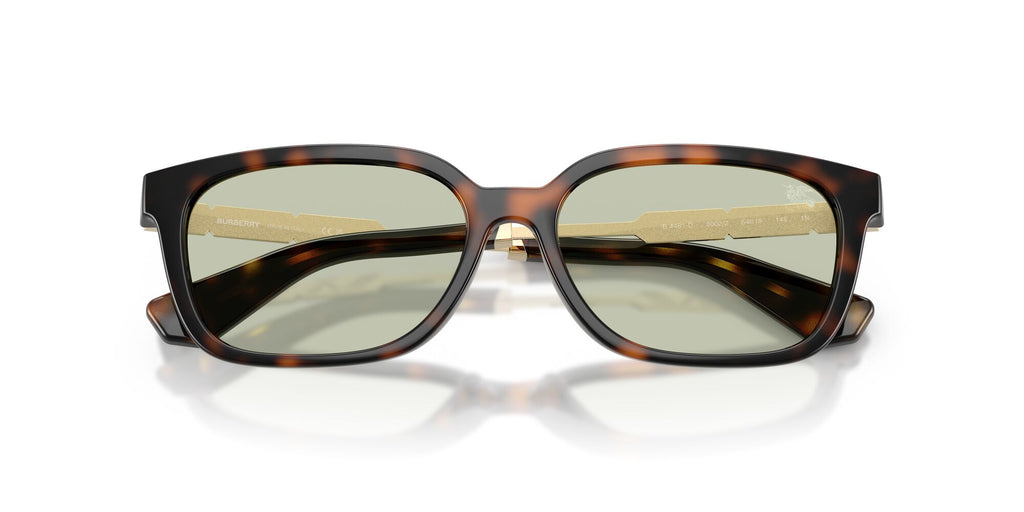 Burberry 0BE4481D 3002/2 54 Dark Havana/ Light Green