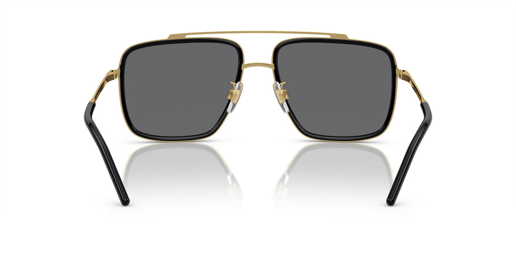 Dolce & Gabbana 0DG2220 02/81 57 Gold/Black/ Grey-Black 57 / Polycarbonate / Metal / Metal