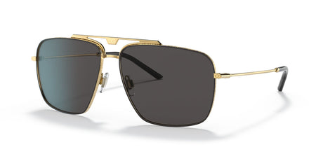 DG 2264 Dolce & Gabbana  Gold/Black Matte / Grey 61 61 / Polycarbonate / Metal / Metal