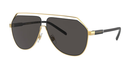 DG 2266 Dolce & Gabbana  Gold / Dark Grey 63 63 / Polyamide / Metal / Nylon