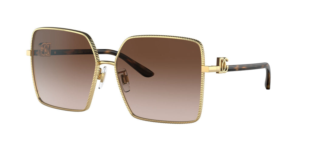 Dolce & Gabbana 0DG2279 02/13 60 Gold/ Gradient Brown 60 / Polyamide / Metal / Metal