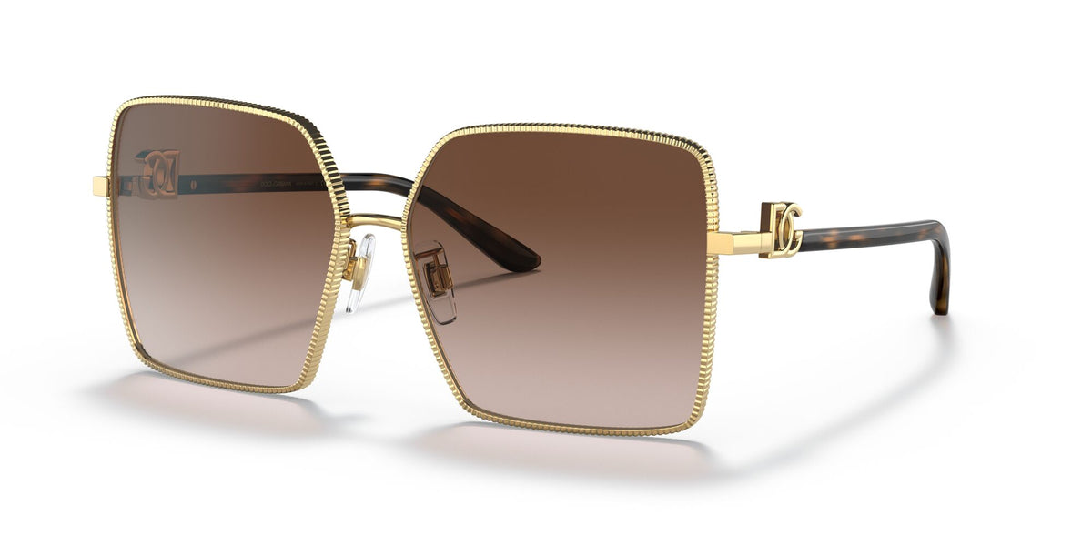 Dolce & Gabbana 0DG2279 02/13 60 Gold/ Gradient Brown 60 / Polyamide / Metal / Metal