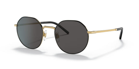 Dolce & Gabbana 0DG2286 02/87 52 Gold/ Dark Grey 52 / Polycarbonate / Steel / Metal