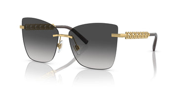 Dolce & Gabbana 0DG2289 02/8G 59 Gold/Black/ Grey Gradient 59 / Plastic