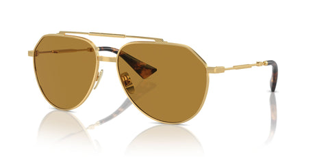 Dolce & Gabbana 0DG2302 02/53 60 Gold/ Brown