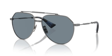 Dolce & Gabbana 0DG2302 04/56 60 Gunmetal/ Light Blue