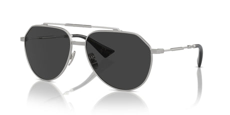 Dolce & Gabbana 0DG2302 136648 60 Matte Silver
Polarized Black