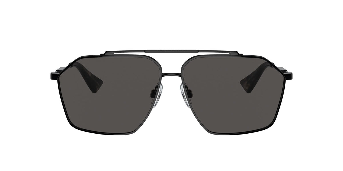 Dolce & Gabbana 0DG2303 01/87 61 Black/ Dark Grey