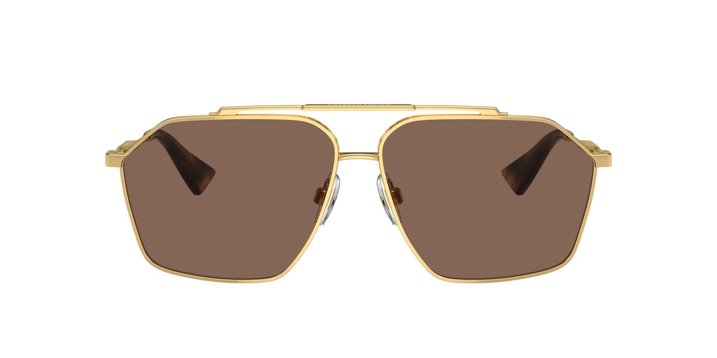 Dolce & Gabbana 0DG2303 02/73 61 Gold/ Dark Brown