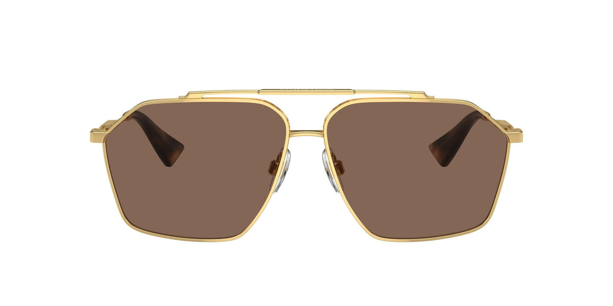 Dolce & Gabbana 0DG2303 02/73 61 Gold/ Dark Brown