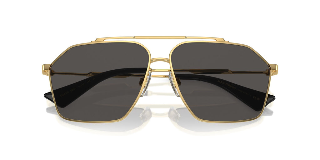 Dolce & Gabbana 0DG2303 02/87 61 Gold/ Dark Grey