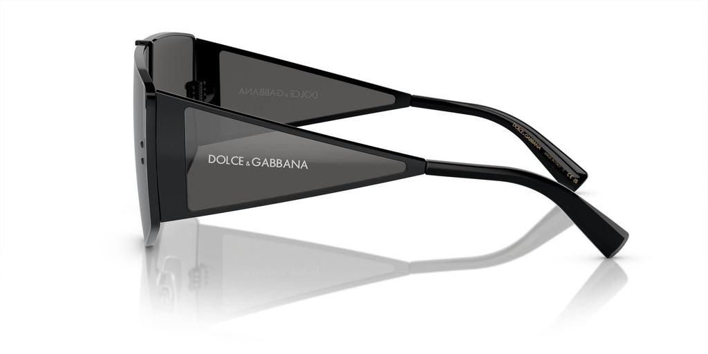 Dolce & Gabbana 0DG2305 01/87 44 Black/ Dark Grey