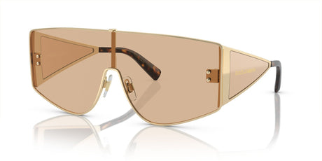 Dolce & Gabbana 0DG2305 13655A 44 Light Gold/ Light Brown Mirror Flash Gold