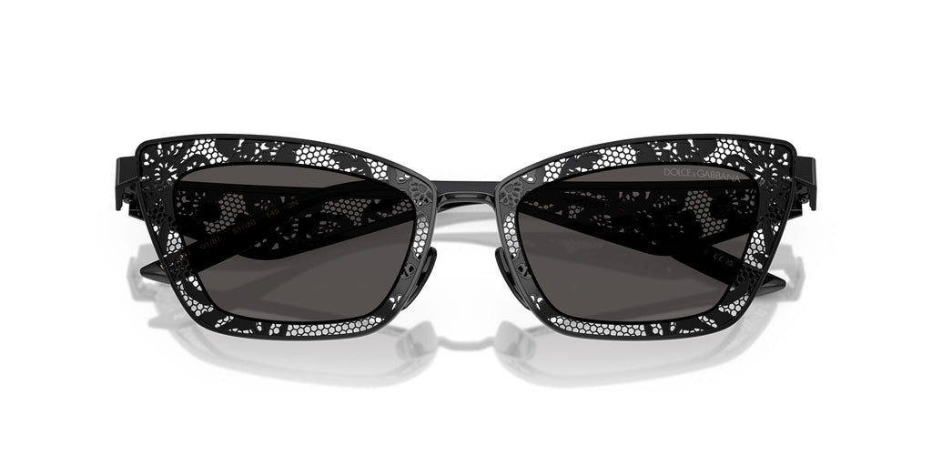 Dolce & Gabbana  0DG2311 01/87 51 Black/ Dark Grey