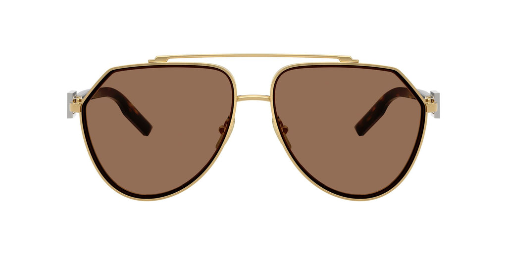 Dolce & Gabbana 0DG2315 02/73 62 Gold/ Dark Brown