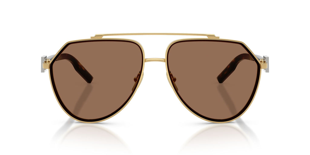 Dolce & Gabbana 0DG2315 02/73 62 Gold/ Dark Brown