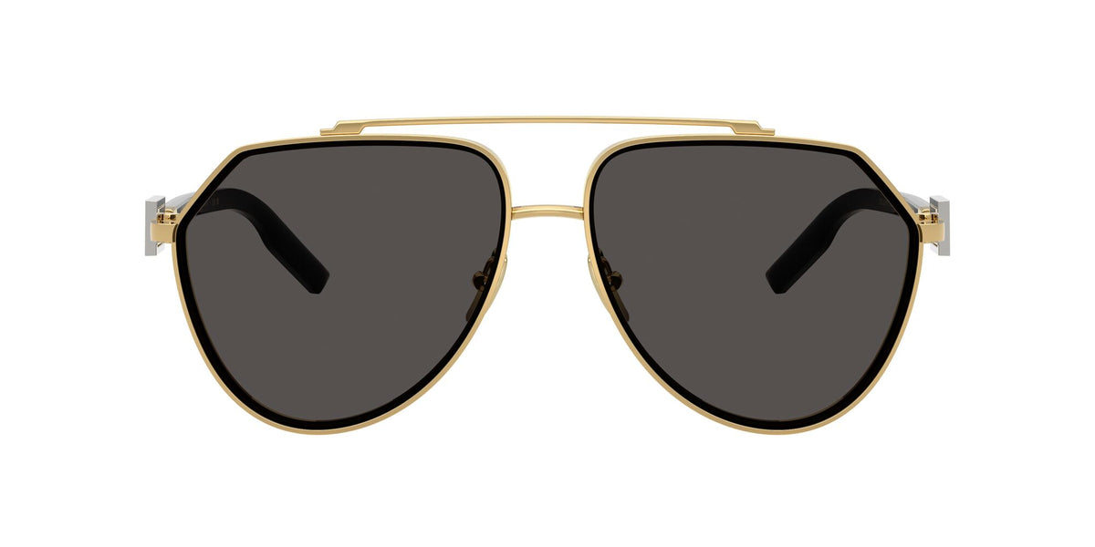 Dolce & Gabbana 0DG2315 02/87 62 Gold/ Dark Grey