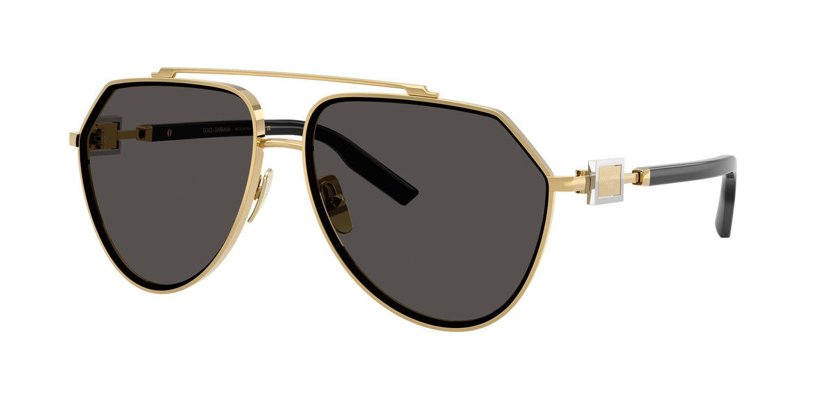 Dolce & Gabbana 0DG2315 02/87 62 Gold/ Dark Grey