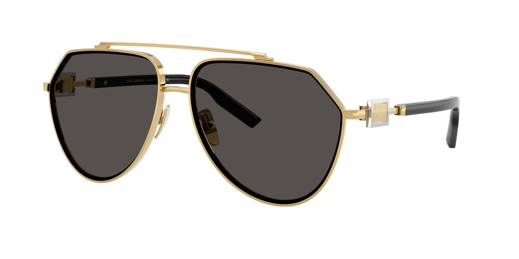 Dolce & Gabbana 0DG2315 02/87 62 Gold/ Dark Grey