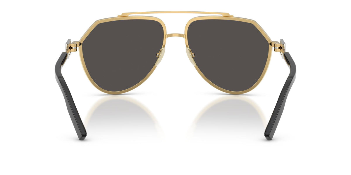 Dolce & Gabbana 0DG2315 02/87 62 Gold/ Dark Grey